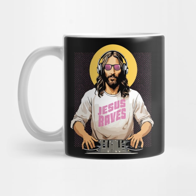 Funny Jesus Raves // DJ Jesus with Turntables by Now Boarding